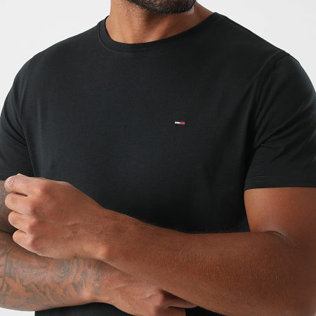 Tommy Jeans - Ensemble Tee Shirt Et Short Jogging 4411 1931 Noir